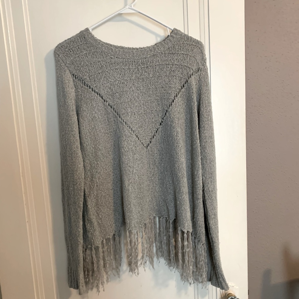 Miss Me open back sweater